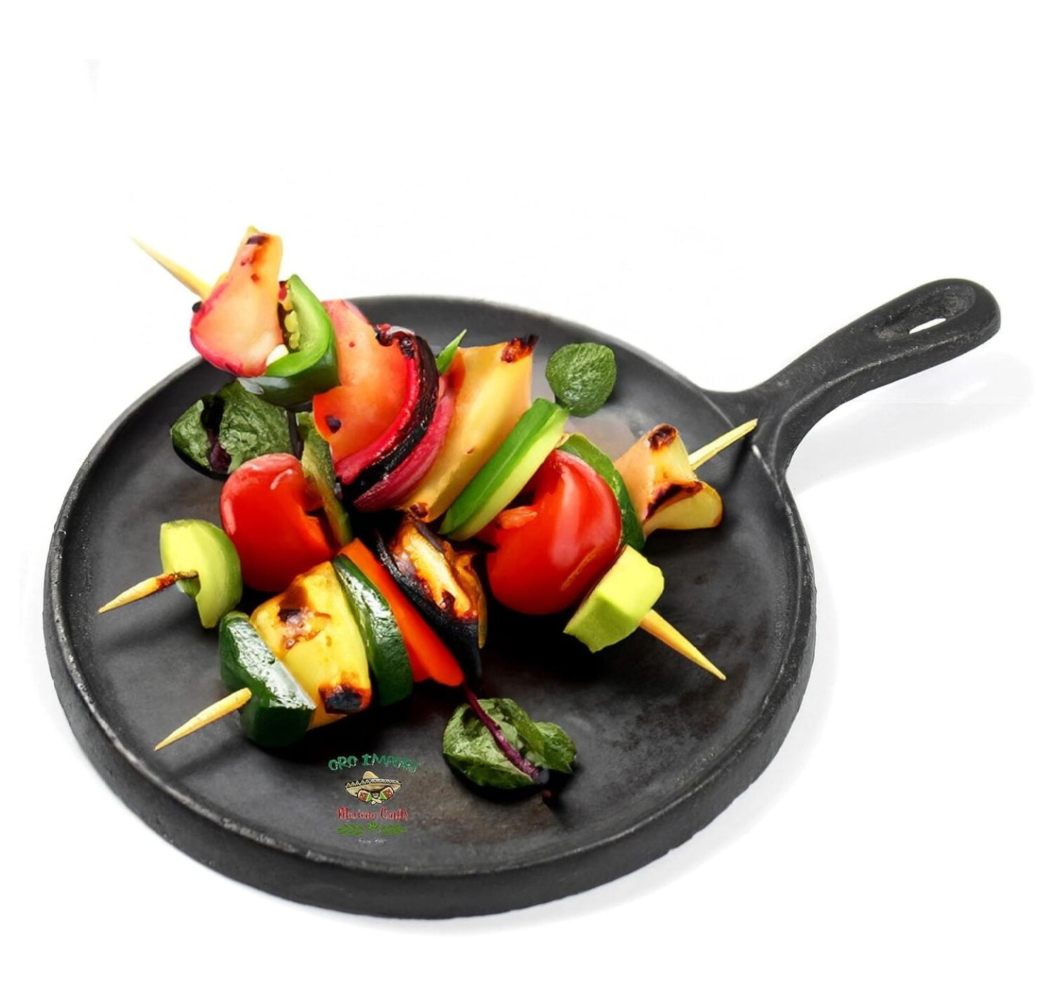 

Сковорода чугунная круглая Drevy Comal Fajitas