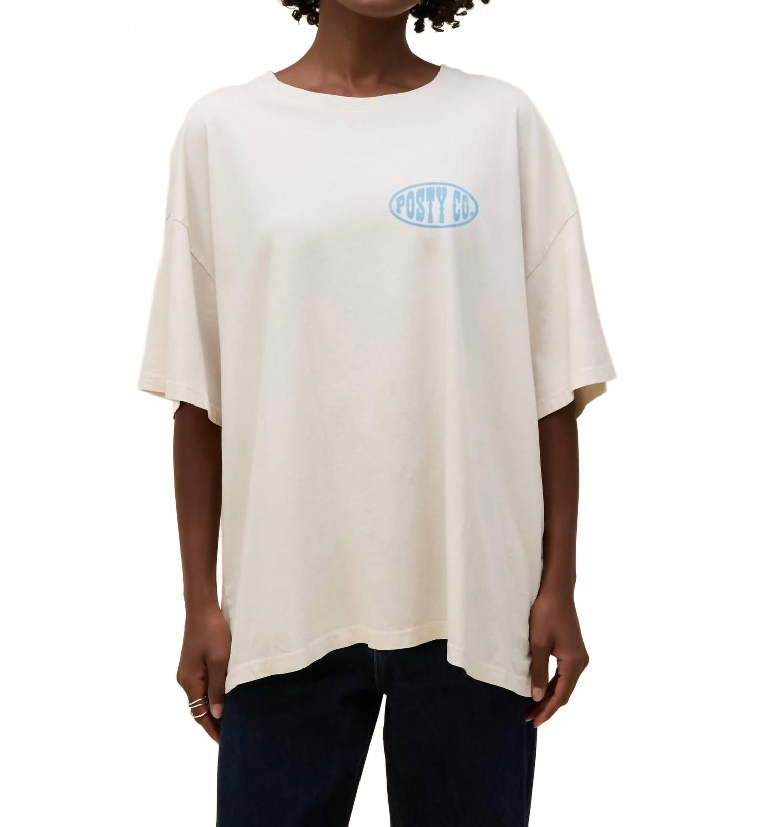 

Футболка Post Malone F-1 Trillion бежевого цвета Daydreamer, бежевый