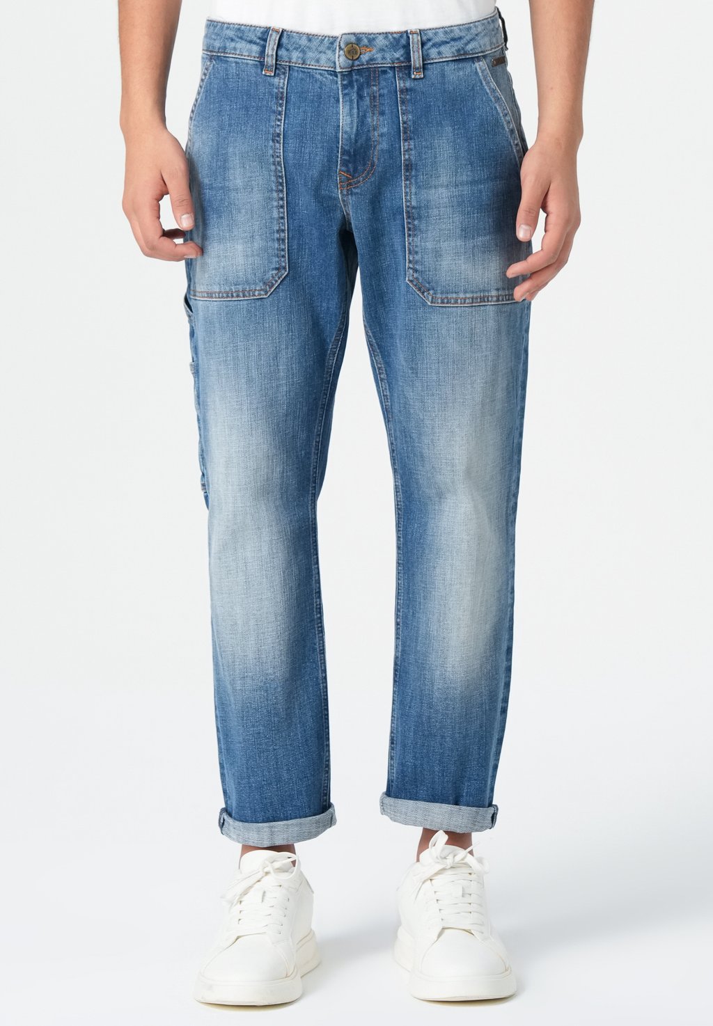 

Джинсы прямого покроя Miracle of Denim, синий