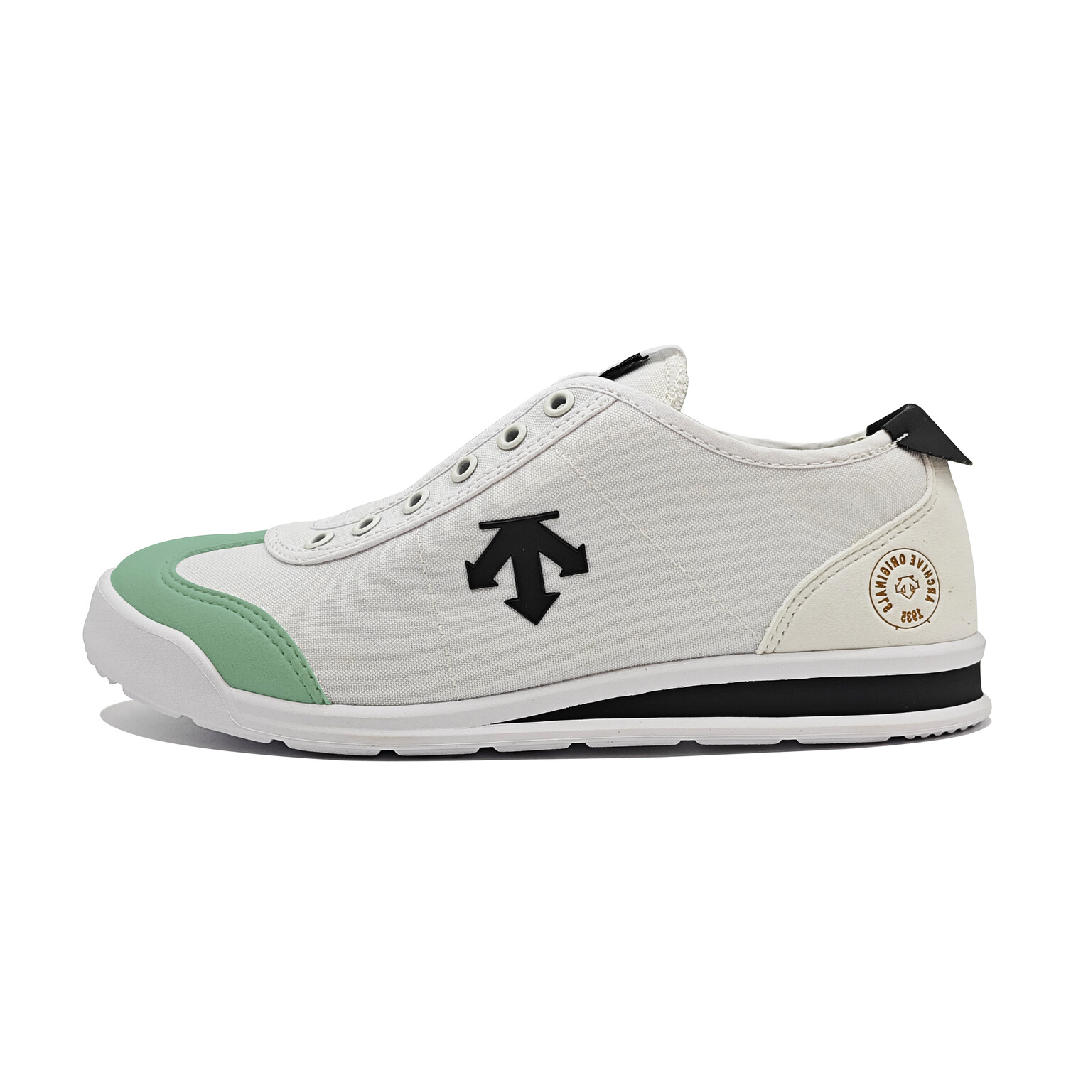 

Кроссовки DESCENTE Chron Skateboarding Shoes Unisex Low-top Green, зеленый