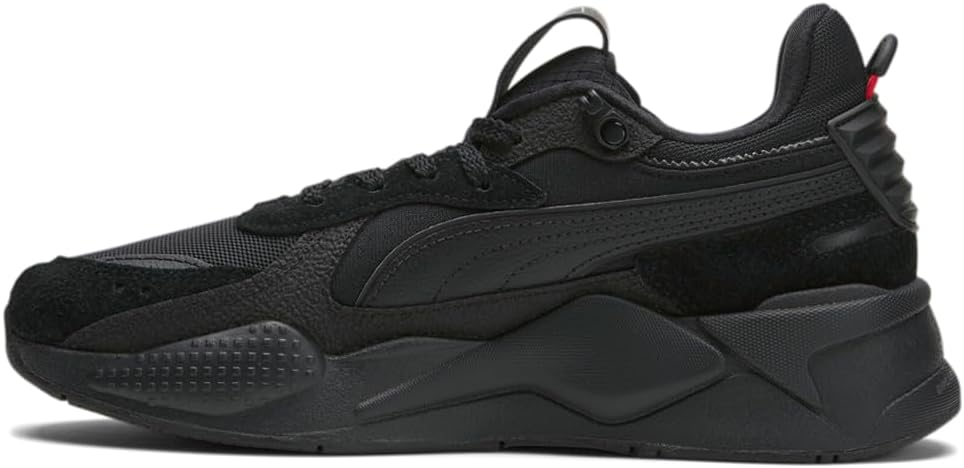 Мужские кроссовки PUMA Cordae X Hi-Level Rs-X на шнуровке, повседневные - черные — фото 3