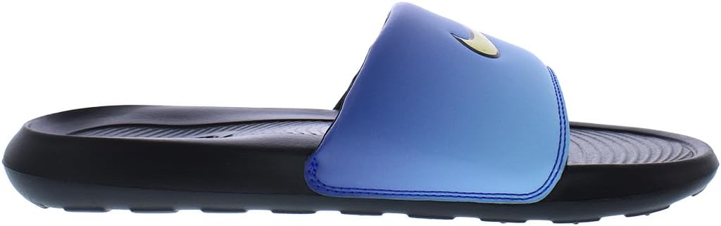 Шлепанцы Nike Victori One Slide PR-Fade мужские, Hyper Blue/Chamois-Sky Blue-Black — фото 2