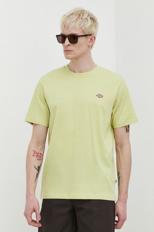 

Хлопковая футболка Dickies, зеленый