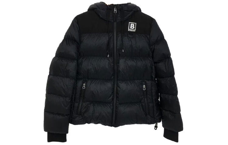 

Пуховик женский Burberry, темно-синий