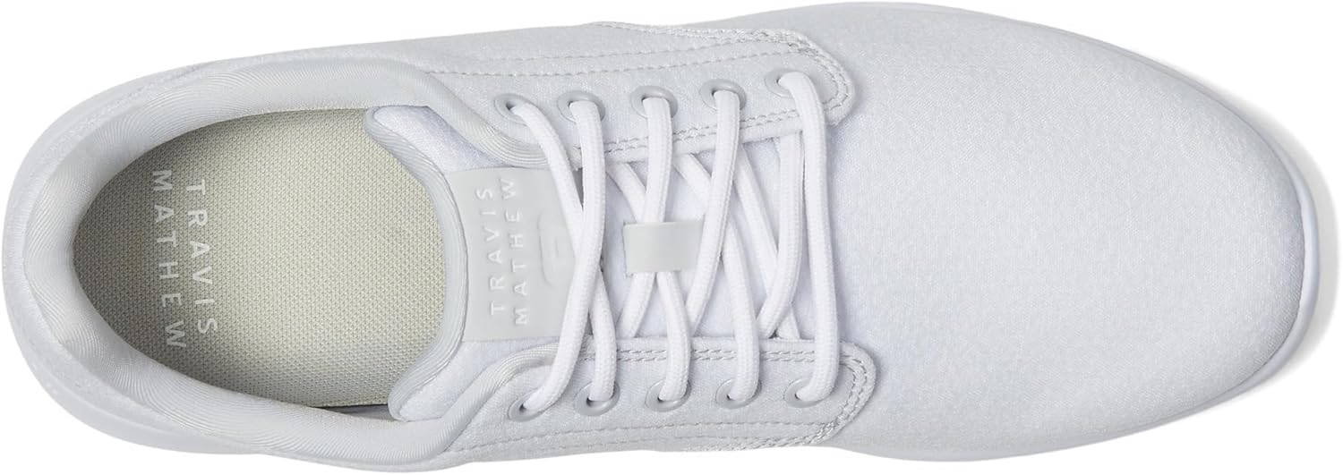Кроссовки TravisMathew Mens The Daily 2.0 Woven, белый — фото 2