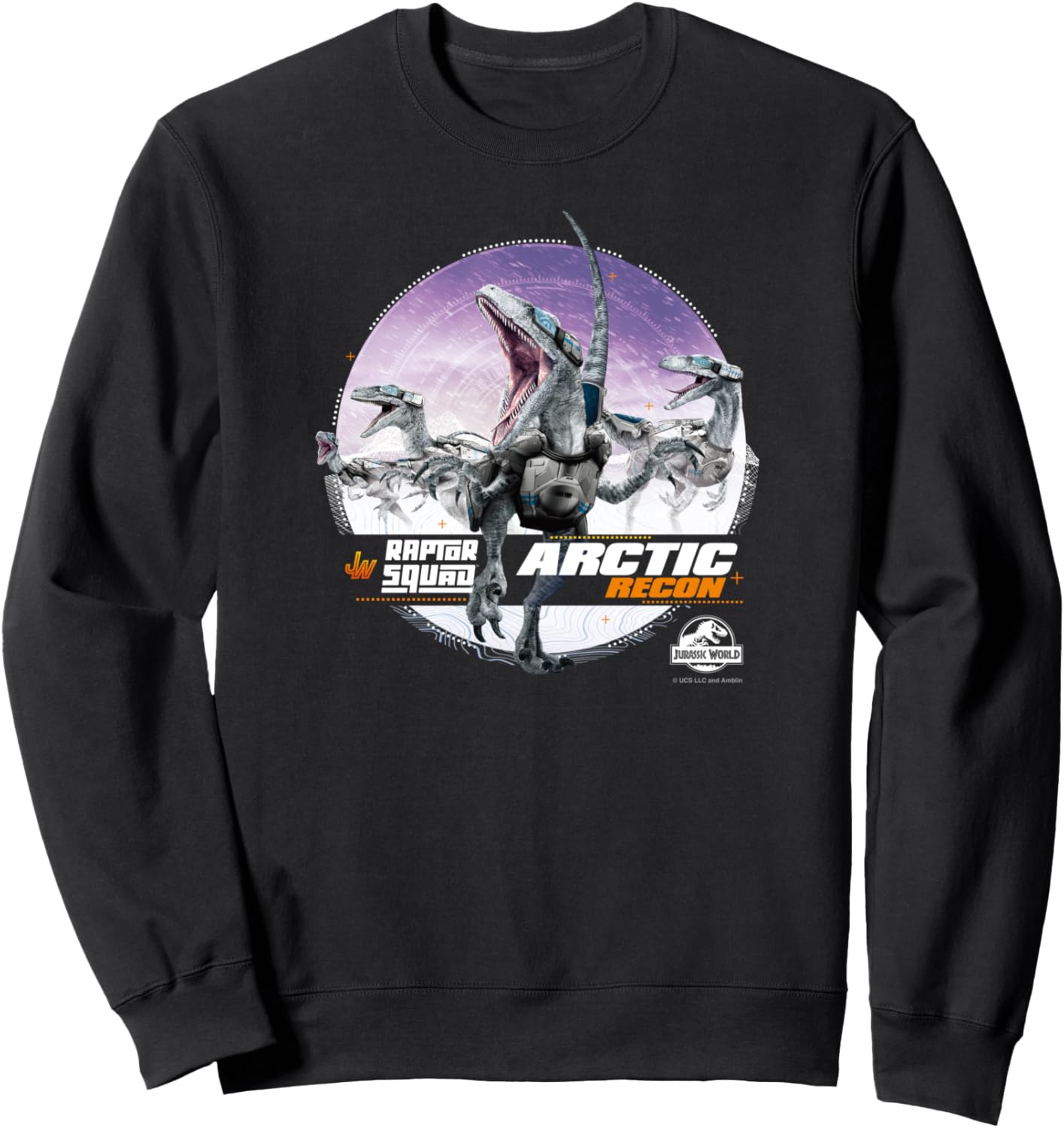 

Толстовка Jurassic World ARCTIC Recon (START MISSION), черная Jurassic Park