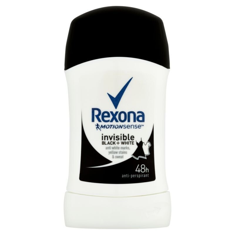 

Антиперспирант для женщин Rexona MotionSense Invisible Black+White, 40 мл