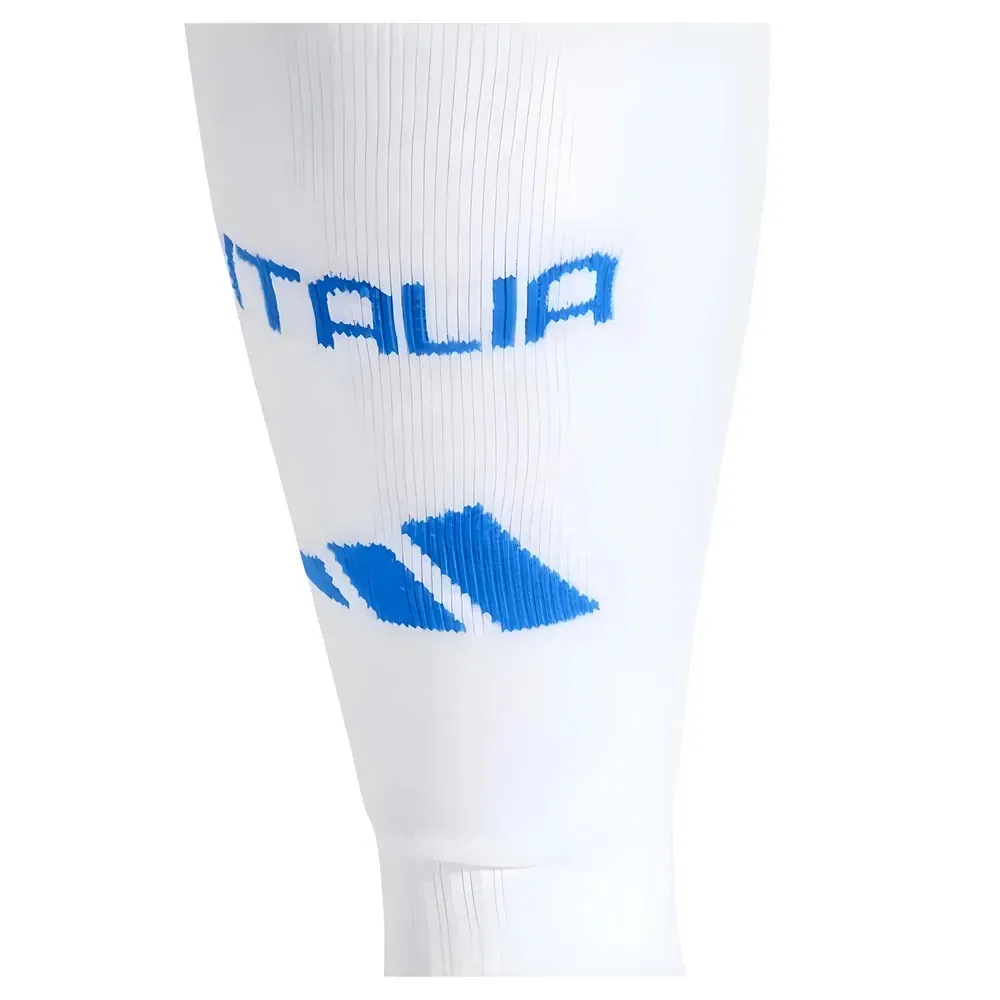 Носки футбольные Italy Away 2024-2025, белый — фото 2