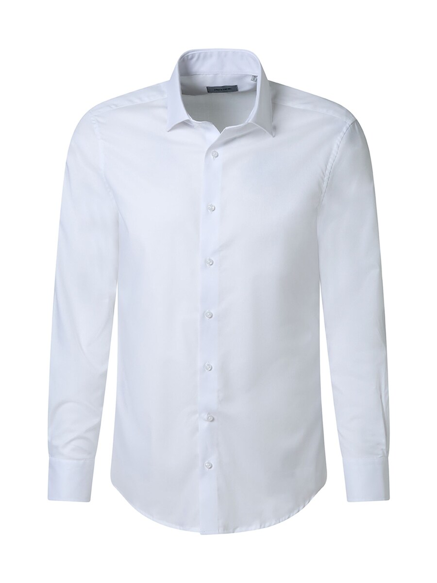 

Рубашка на пуговицах классического кроя PIERRE CARDIN, White