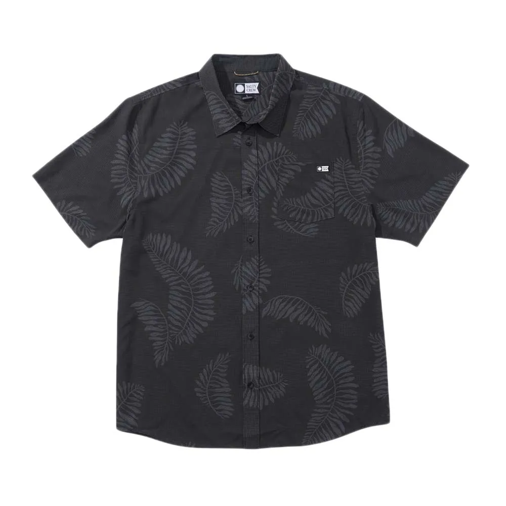 

Рубашка с коротким рукавом Salty Crew Stringer perf tech wvn, черный