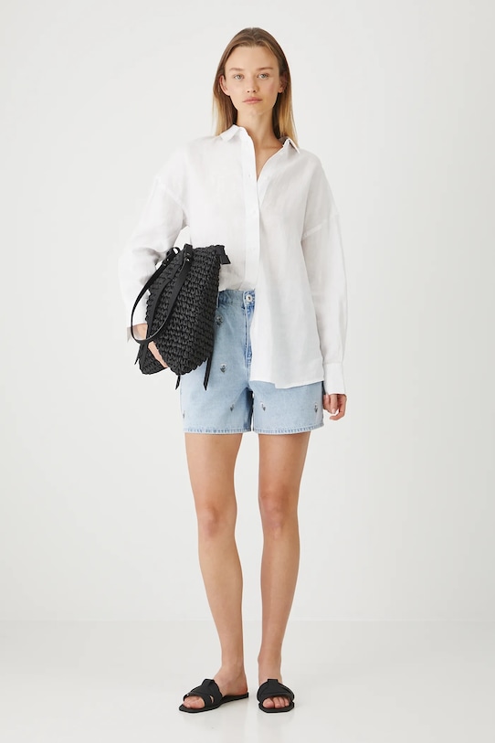 

Льняная рубашка Medicine, белый