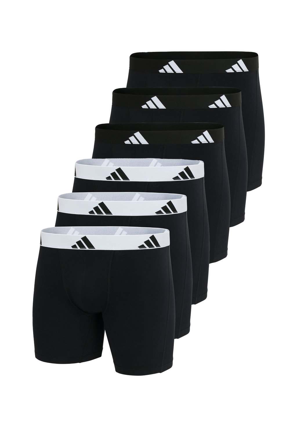 

Брюки-кюлоты 6ER PACK ACTIVE FLEX Adidas Sportswear, цвет Schwarz Mix