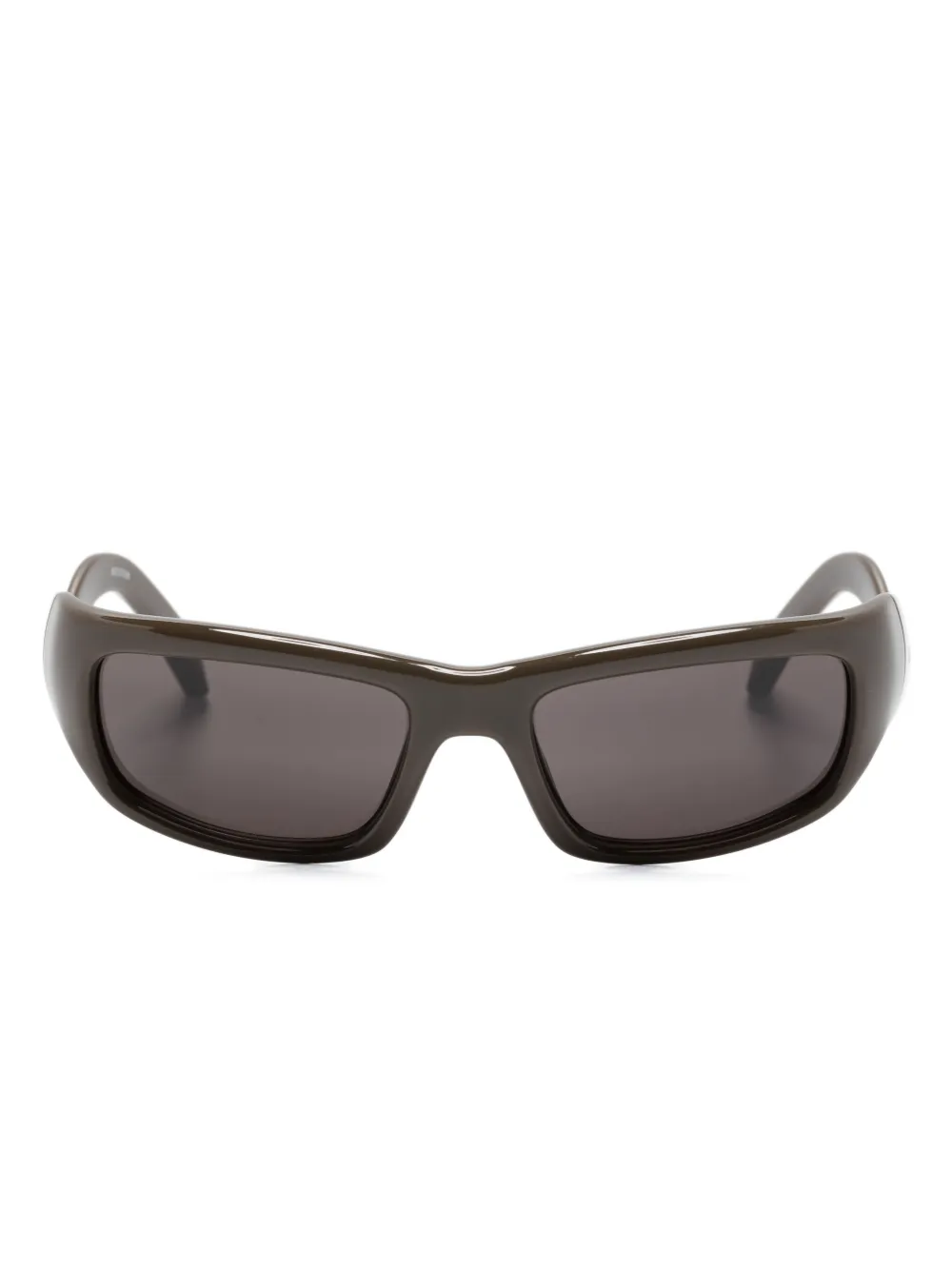 

Солнцезащитные очки Hamptons в прямоугольной оправе Balenciaga Eyewear, коричневый