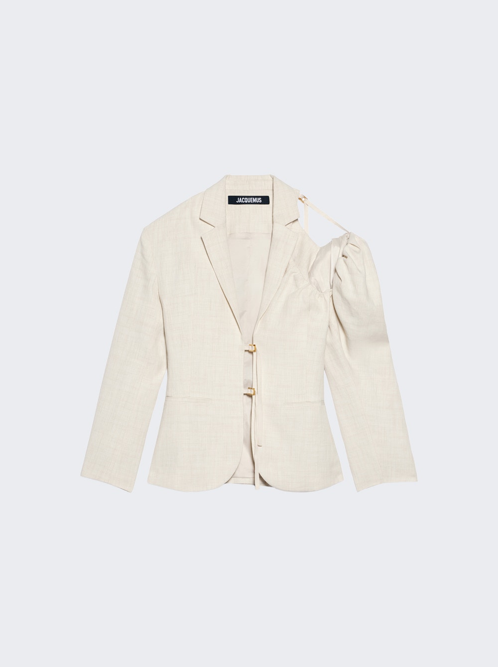 

Блейзер La Veste Galliga Jacquemus, кремовый