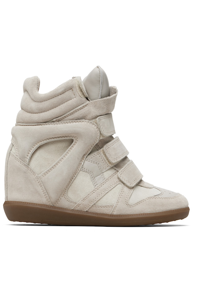 Кроссовки Gray Bekett Isabel Marant, Ecru