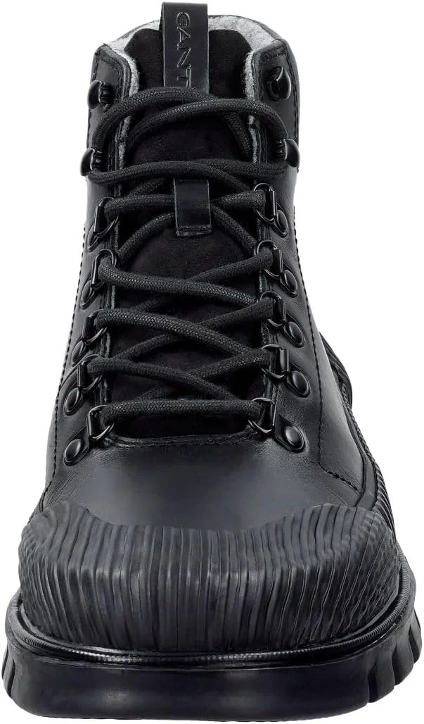 Мужские ботинки GANT 31641108/G45 из теплой кожи и искусственной кожи, бежевого цвета — фото 2
