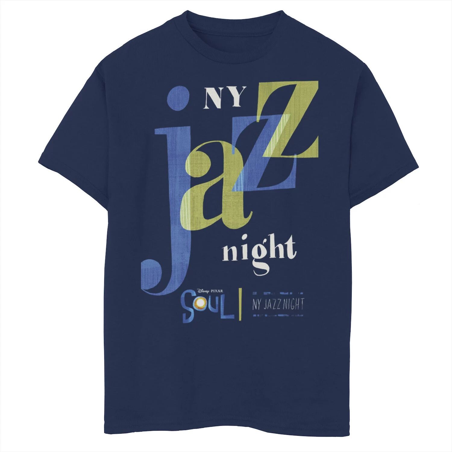 

Футболка с логотипом Disney/Pixar's Soul Boys 8-20 NY Jazz Night Disney / Pixar