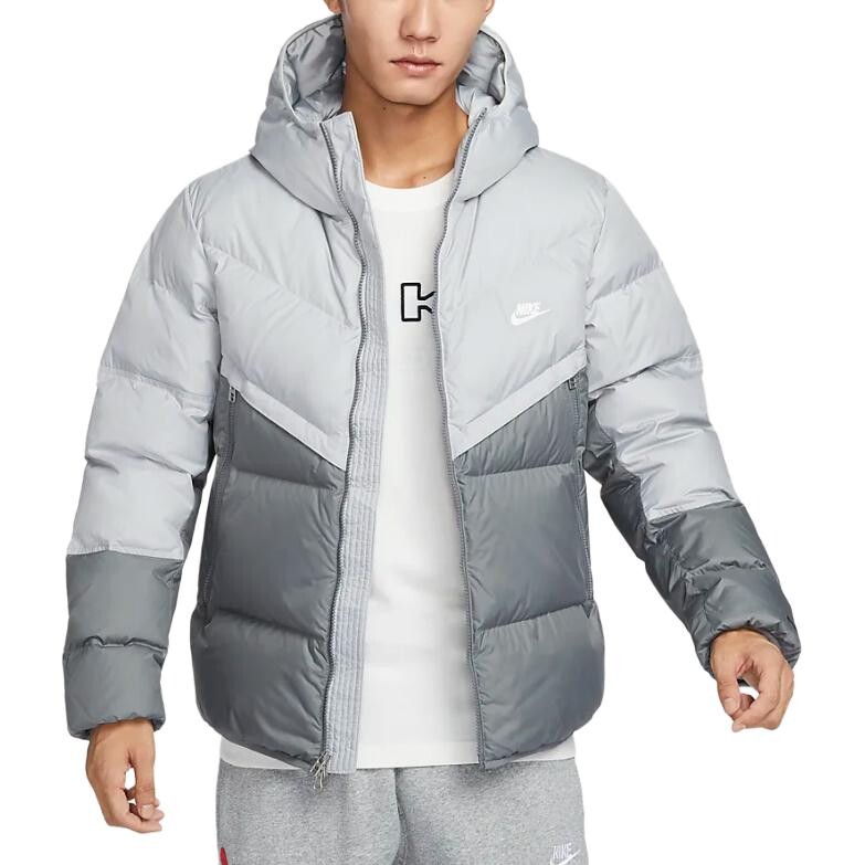 

Пуховик Storm-FIT для мужчин, светло-серый Nike