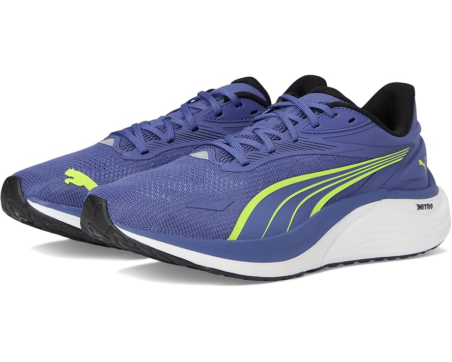 

Кроссовки PUMA Electrify Nitro 4 Running Shoes, цвет Blue Crystal/Yellow Alert