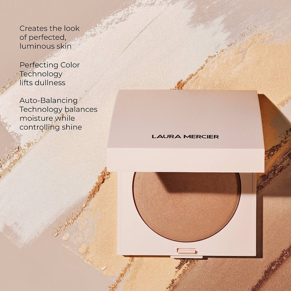 Laura Mercier Real Flawless Luminous Perfecting Прессованная пудра без талька, цвет Translucent — фото 4