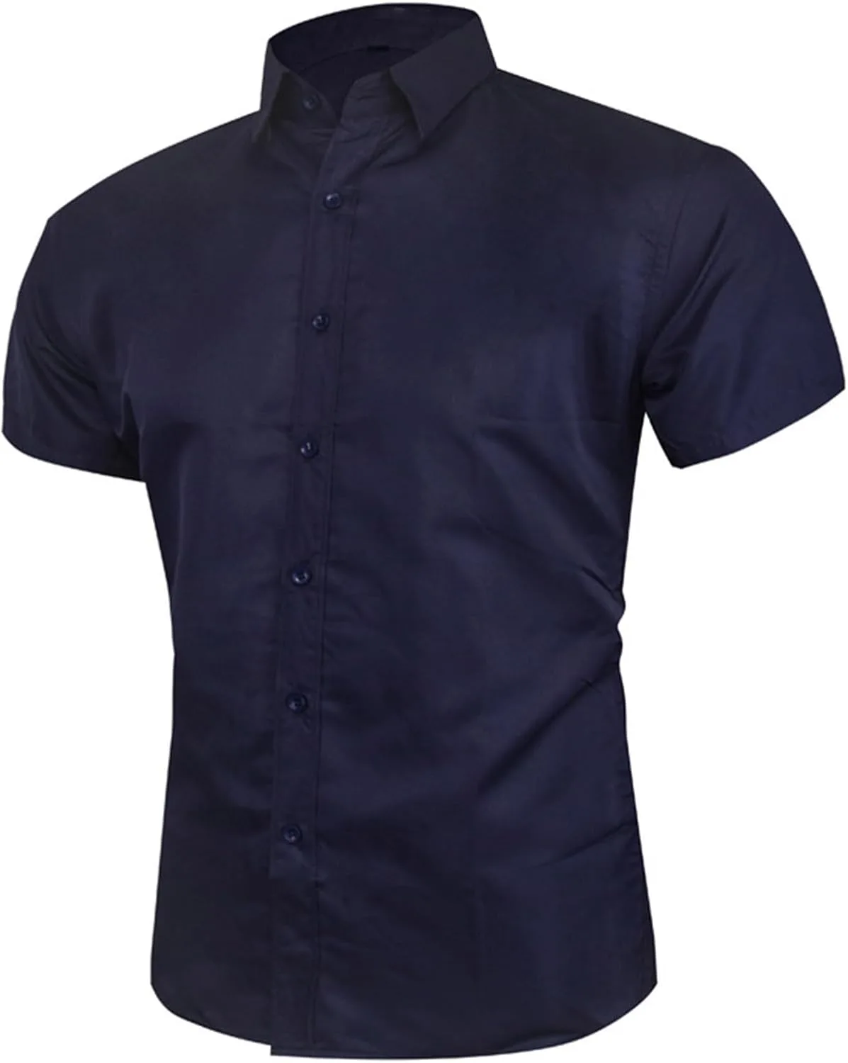 Рубашка для мужчин Big and Tall Slim Fit с коротким рукавом