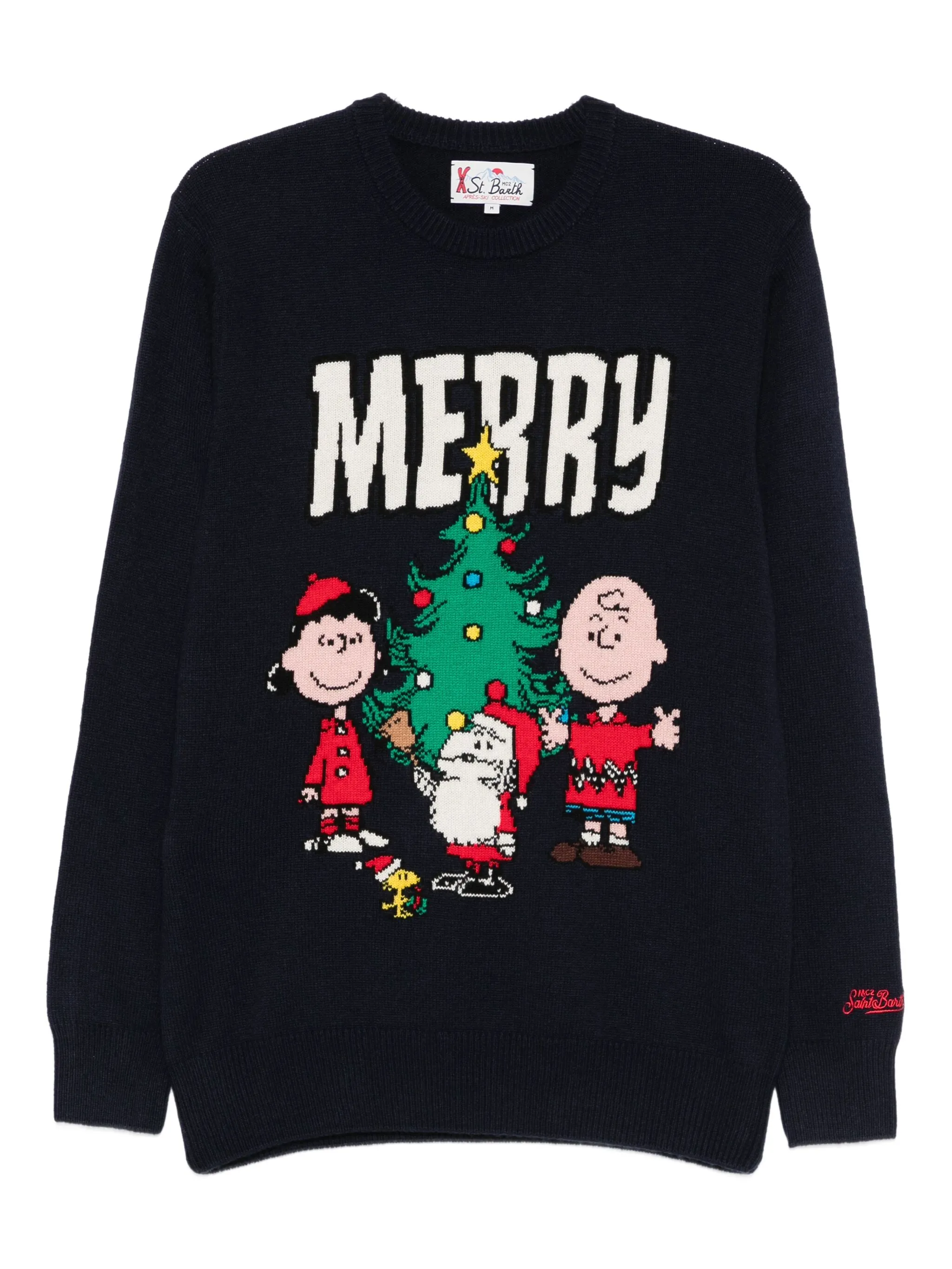 

Свитер Heron из коллаборации с Peanuts Mc2 Saint Barth, синий