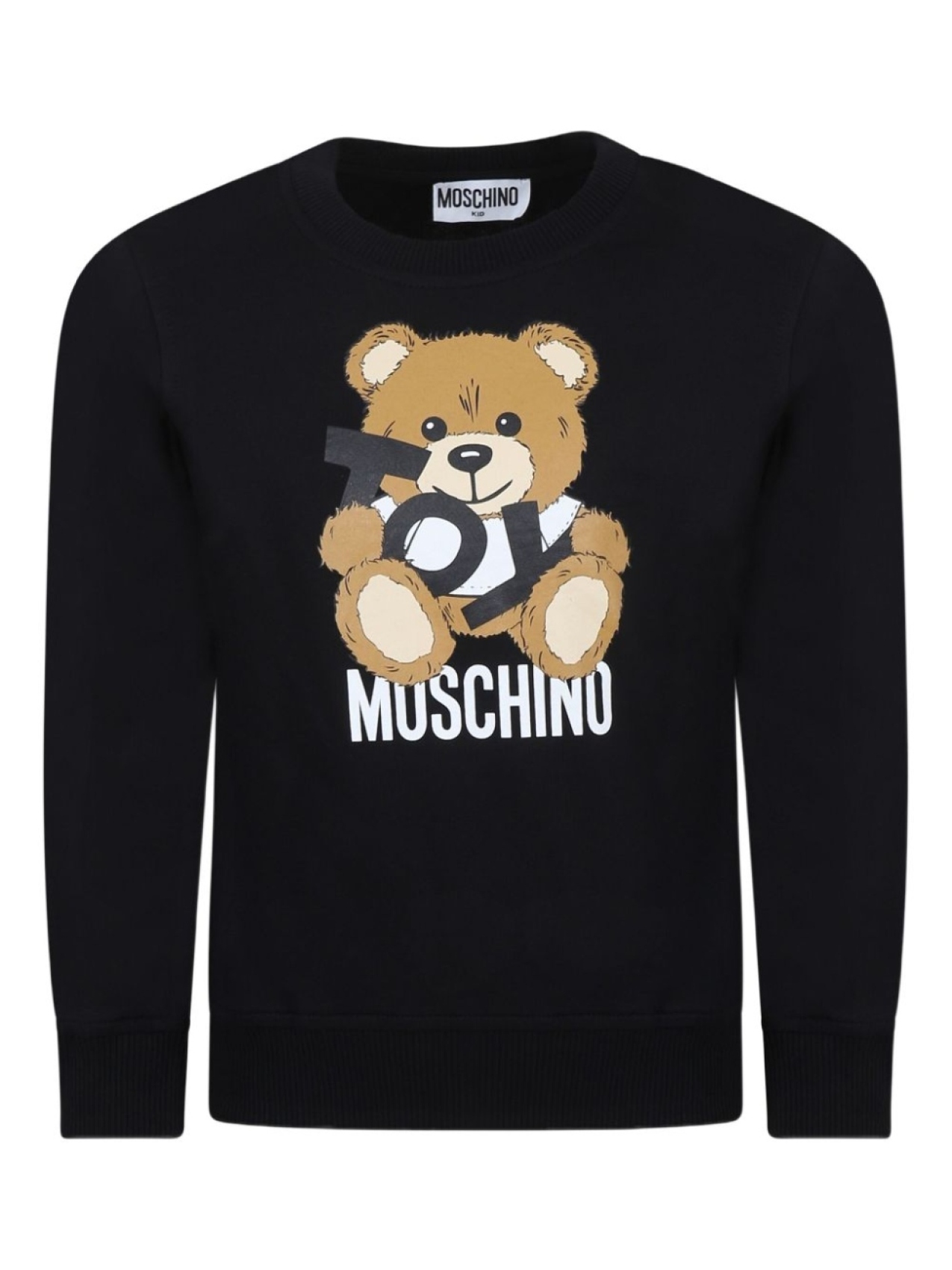 

Moschino Kids футболка с принтом Teddy Bear, черный