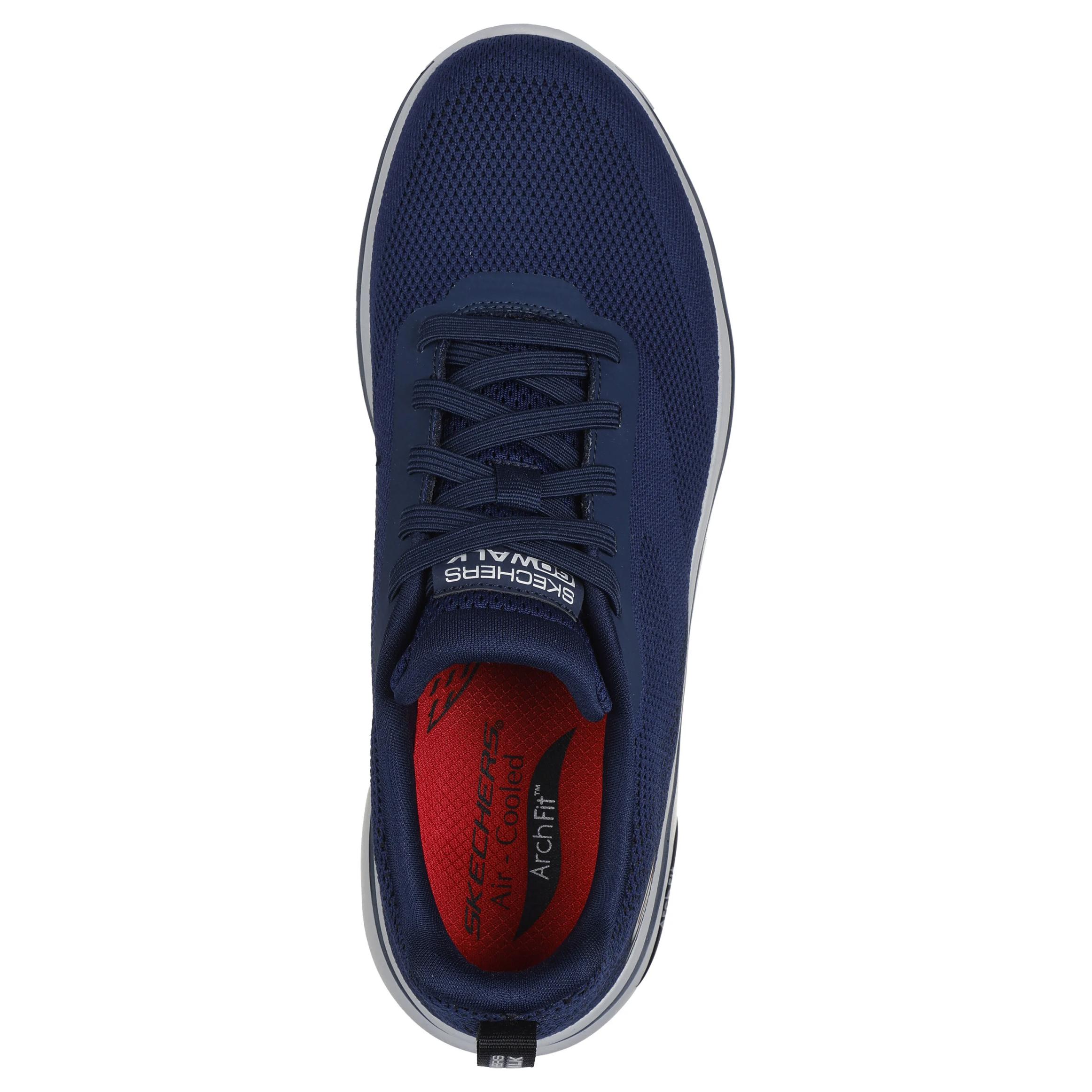 GO Walk Arch Fit 2.0 Низкие повседневные туфли мужские синие Skechers — фото 4