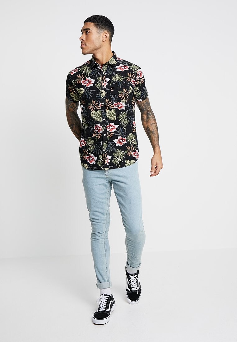 

Рубашка Jjejack Jack & Jones, черная