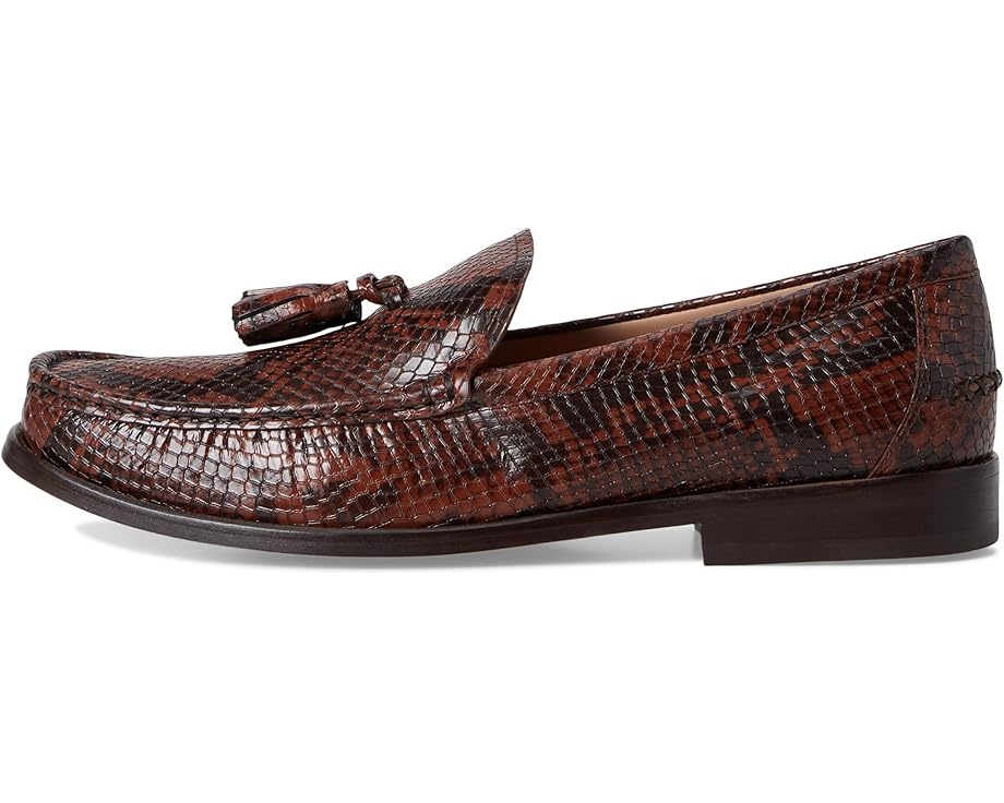 Лоферы Cole Haan Lana Lux Tassel Loafers, цвет Dark Cuoio Snake Print Leather — фото 4