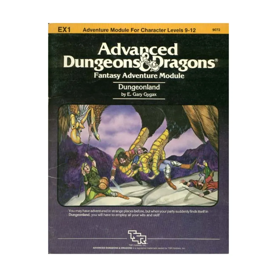

Модуль Dungeonland, Advanced Dungeons & Dragons (1st Edition) - Modules & Adventures