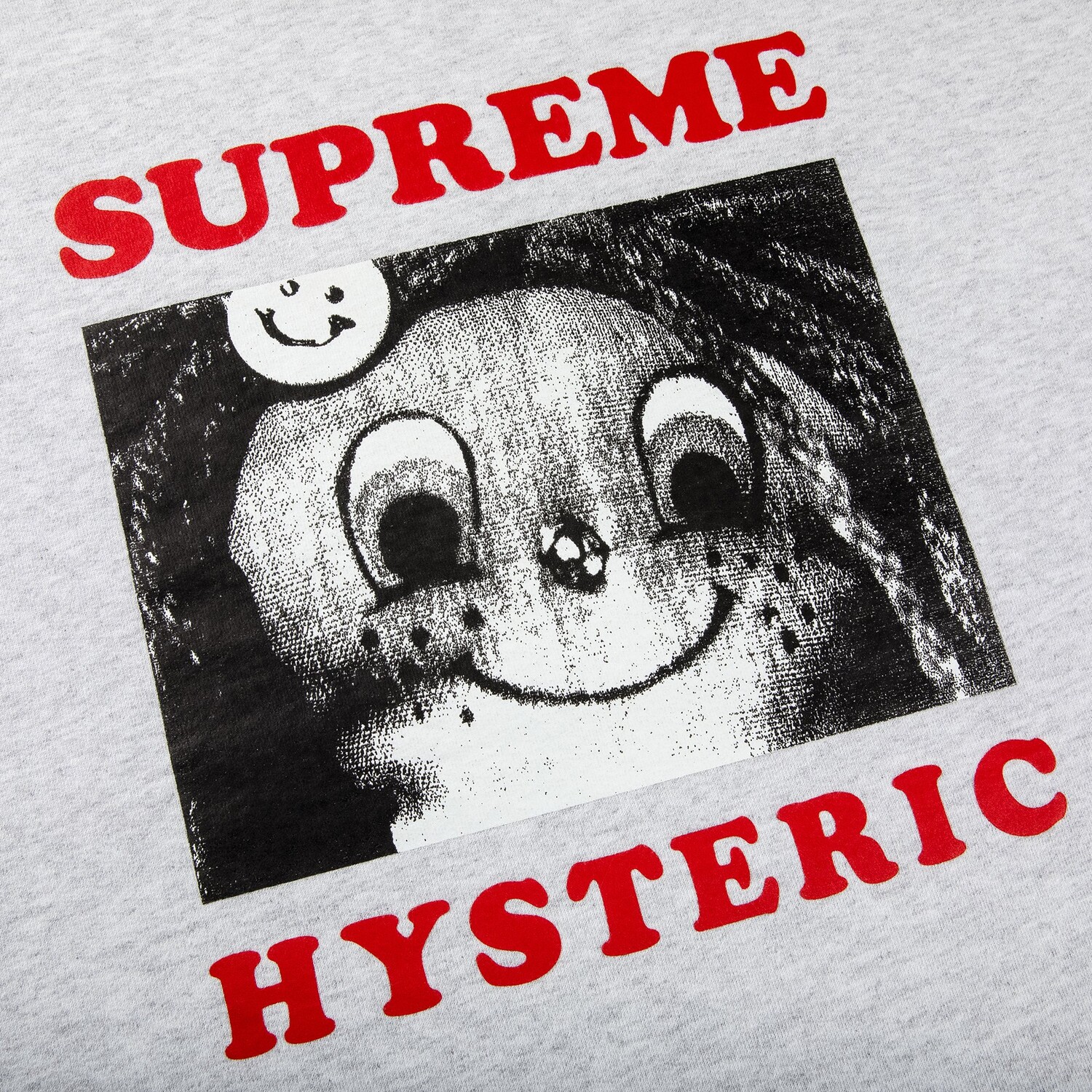 Крюнек Supreme x Hysteric Glamour, цвет Пепельно-серый — фото 2