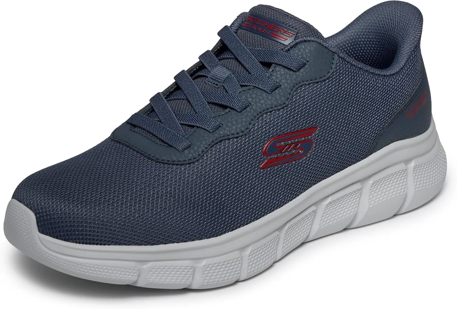 Мужские кроссовки Skechers Bobs B Flex Glacial Edge, Dark Navy Blue