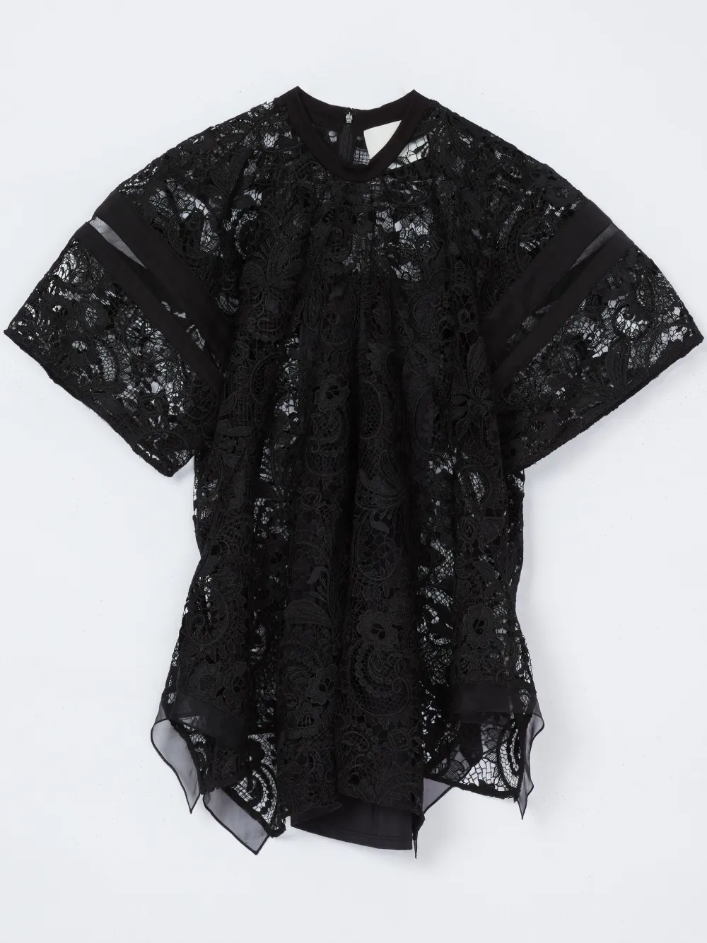 

Топ с кружевными вставками 3.1 Phillip Lim, черный