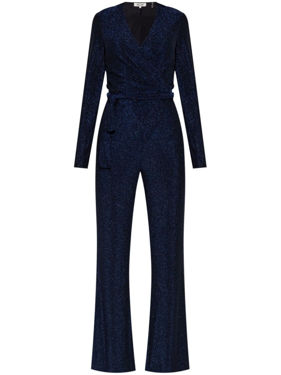 

DVF Diane von Furstenberg комбинезон с люрексом, синий