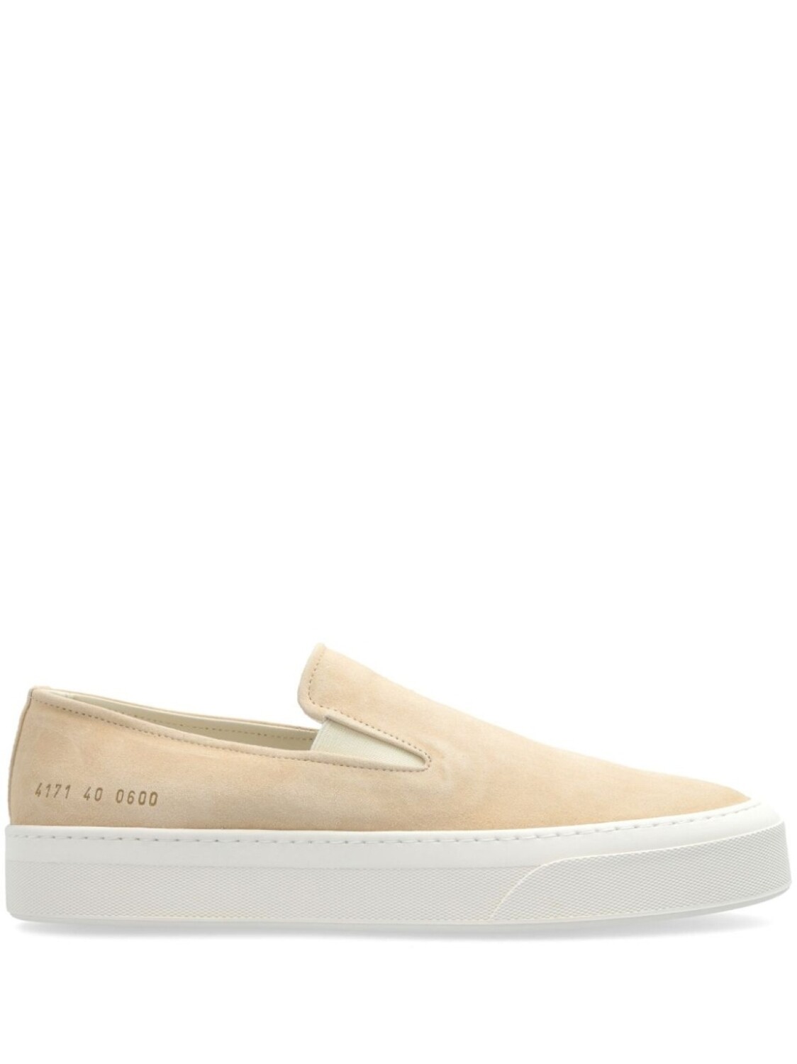 

Common Projects замшевые кроссовки-слипоны, нейтральный цвет