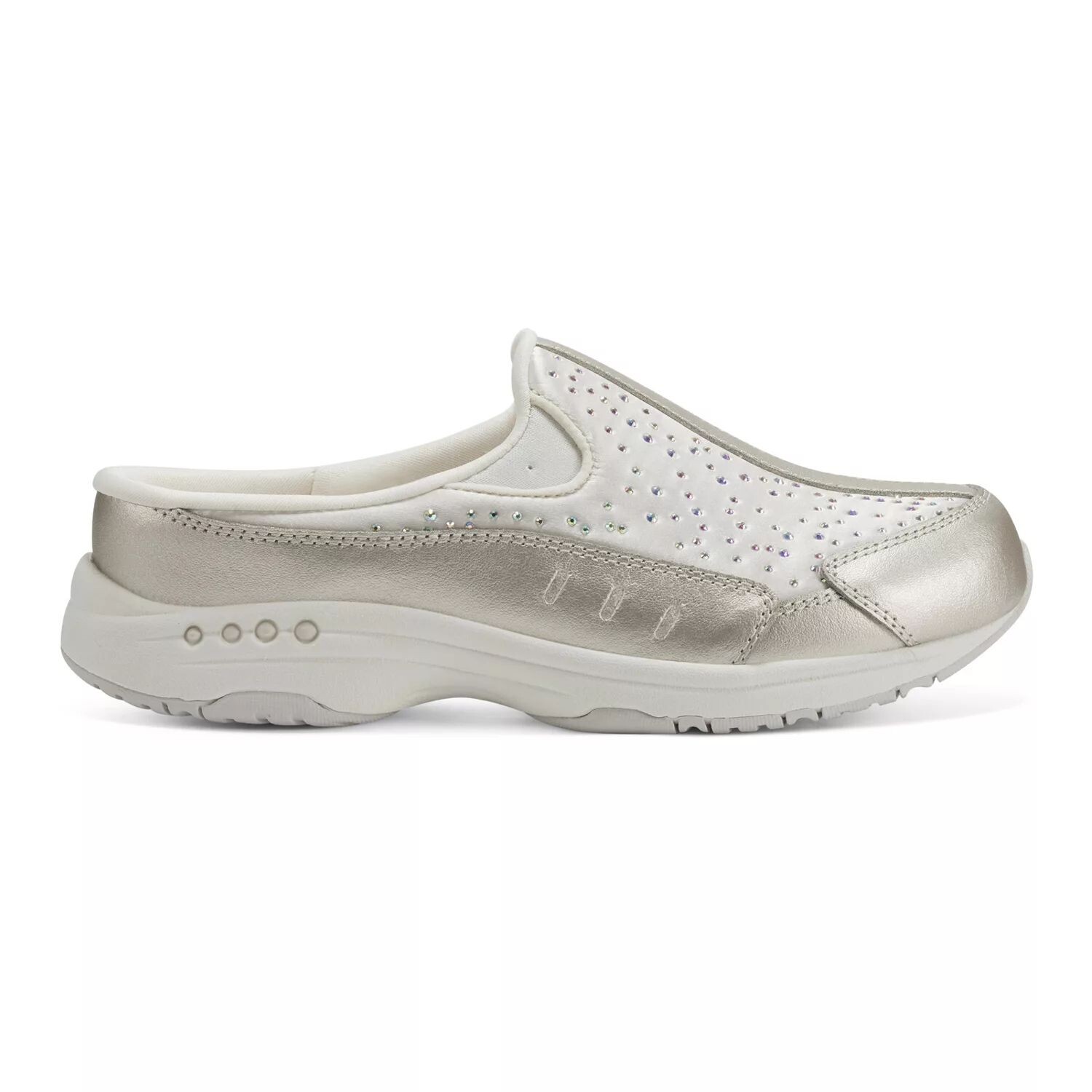 Женские мюли Easy Spirit Travelstone, украшенные камнями Easy Spirit, серебряный