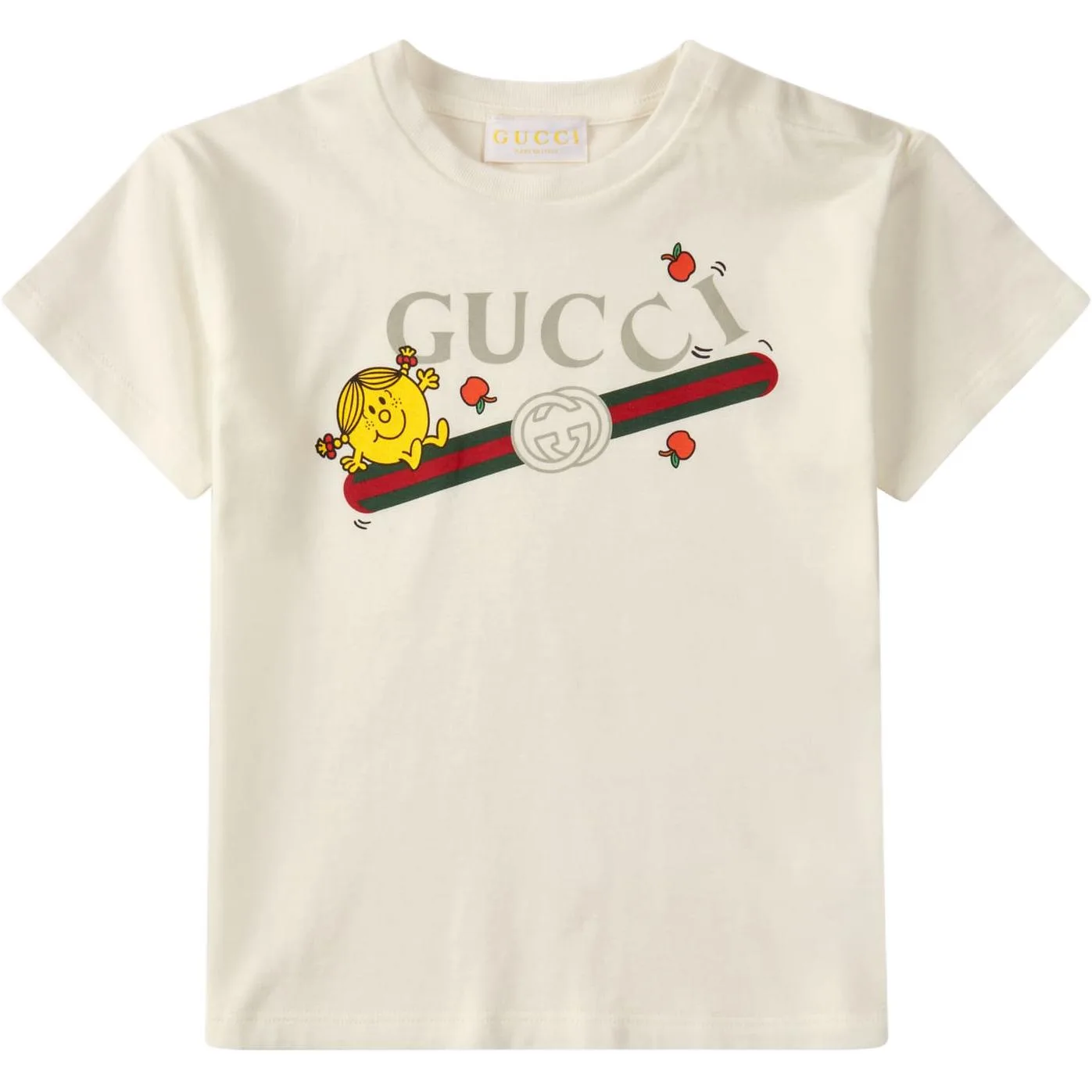 Футболка для детей с круглым вырезом GUCCI, белый
