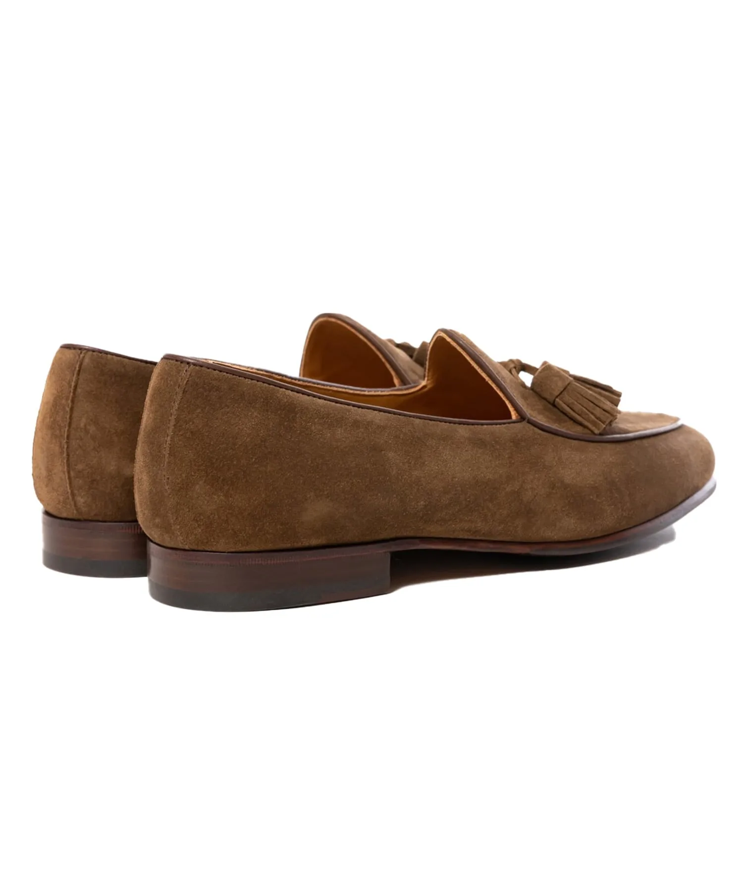 Лоферы с кисточками Berwick1707, Light Brown — фото 3