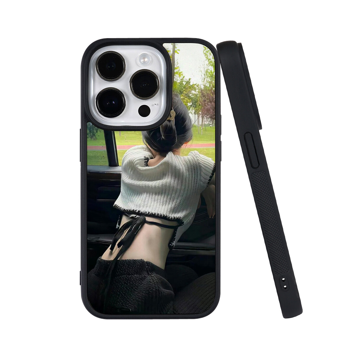 

Чехол для телефона Keshami, Girl with the car window magnetic model