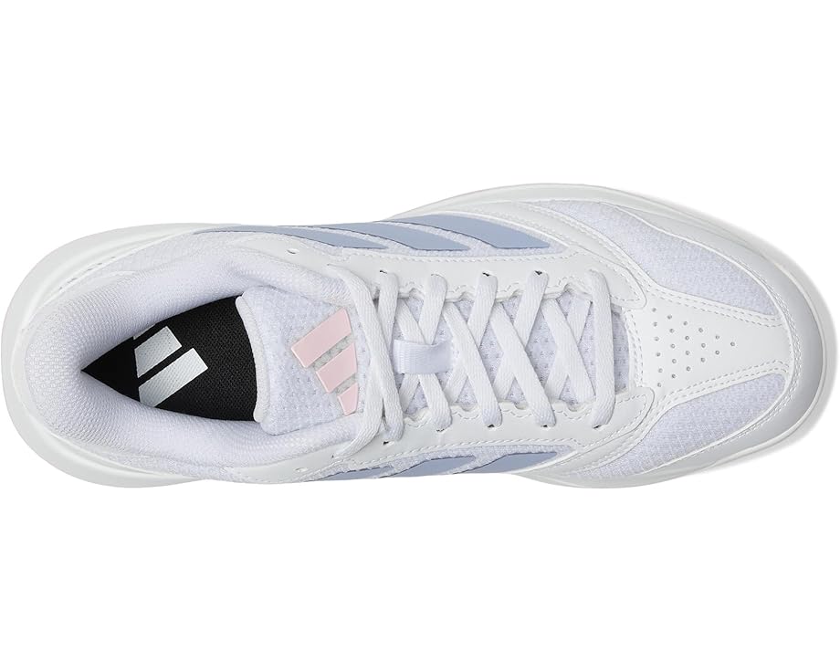 Кроссовки adidas Ligra 8 Volleyball Shoes, цвет White/Violet Tone/Clear Pink — фото 2