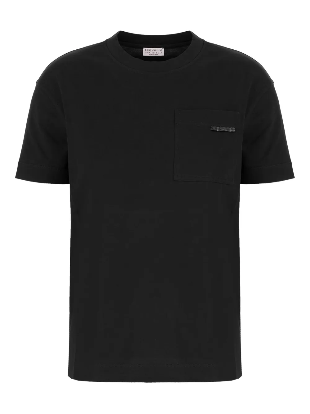 

Футболка с карманом Brunello Cucinelli, черный