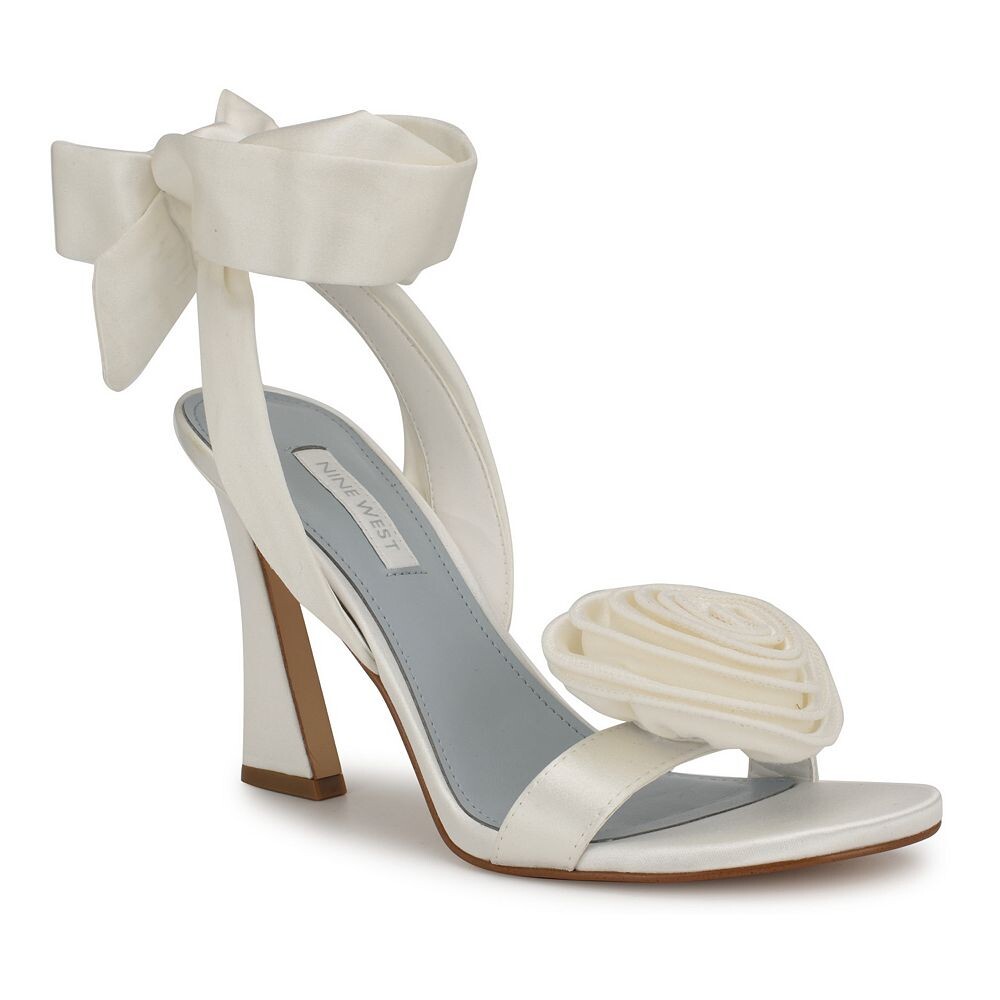 Женские модельные сандалии Nine West Krave Bridal, цвет White Satin