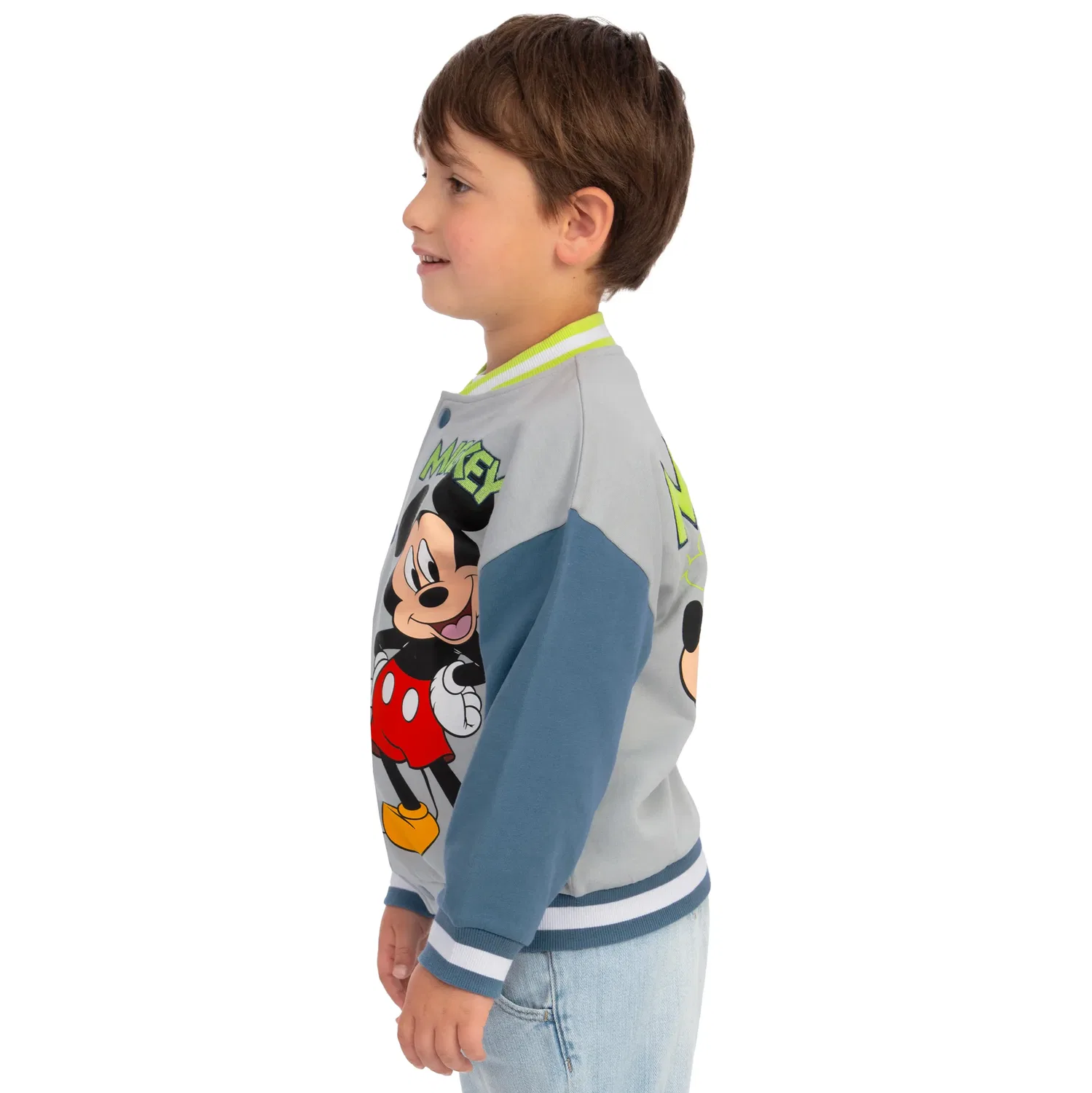 Бомбер Mickey Mouse хлопковый Disney, мультиколор — фото 4