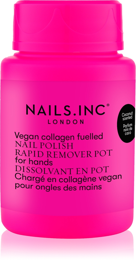 

Веганская жидкость для быстрого снятия лака без ацетона Nails Inc., s vůní kokosu 50 мл