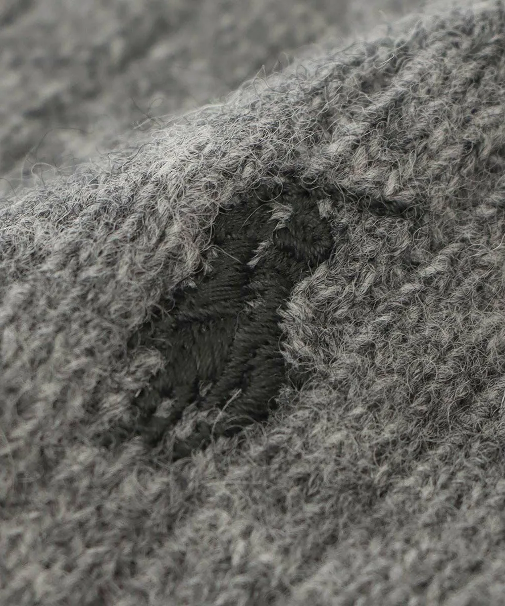 Носки Женские ребристые гольфы из кашемировой смеси Polo Ralph Lauren, 93. Light Gray — фото 2