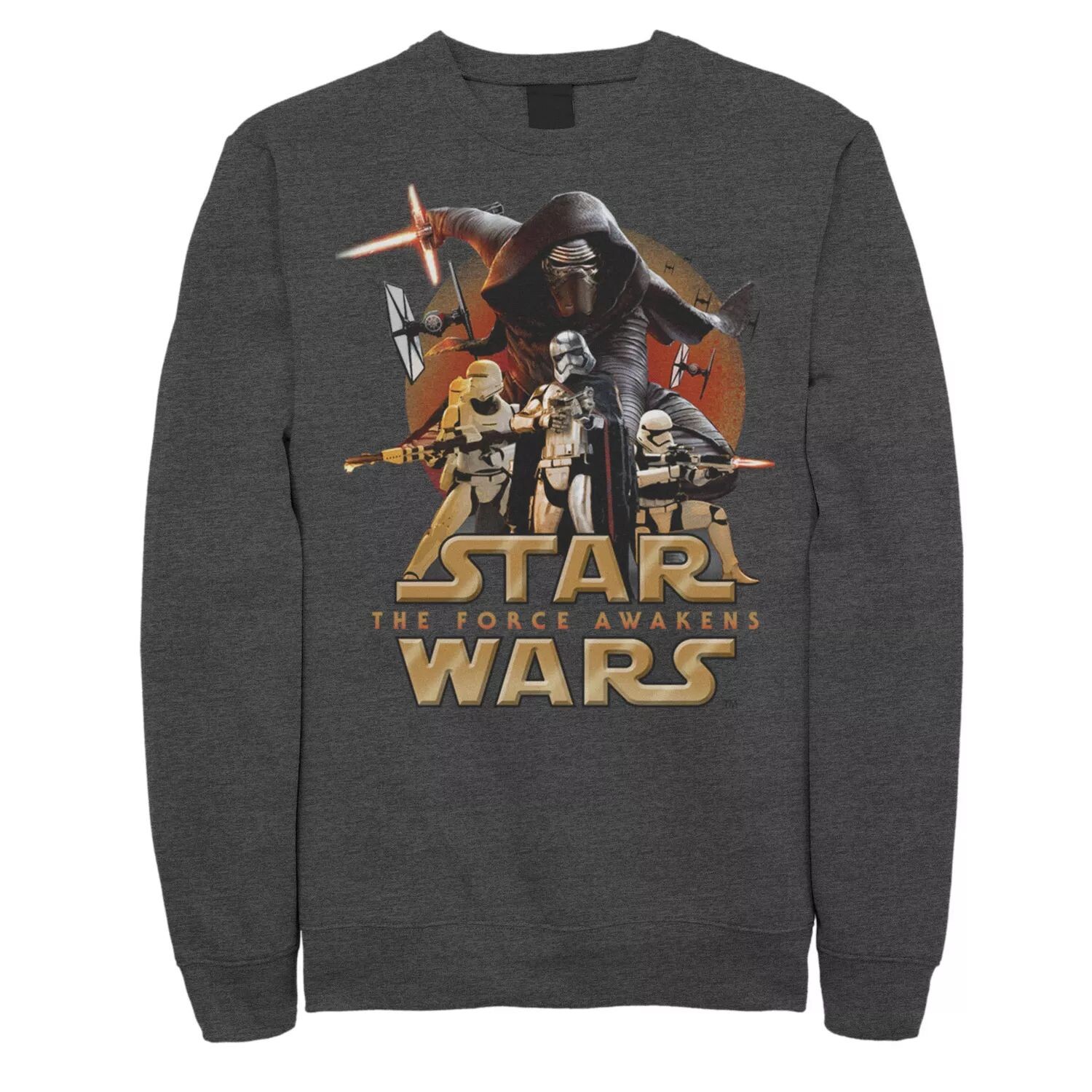 

Мужской пуловер-толстовка с плакатом «Пробуждение силы» Star Wars