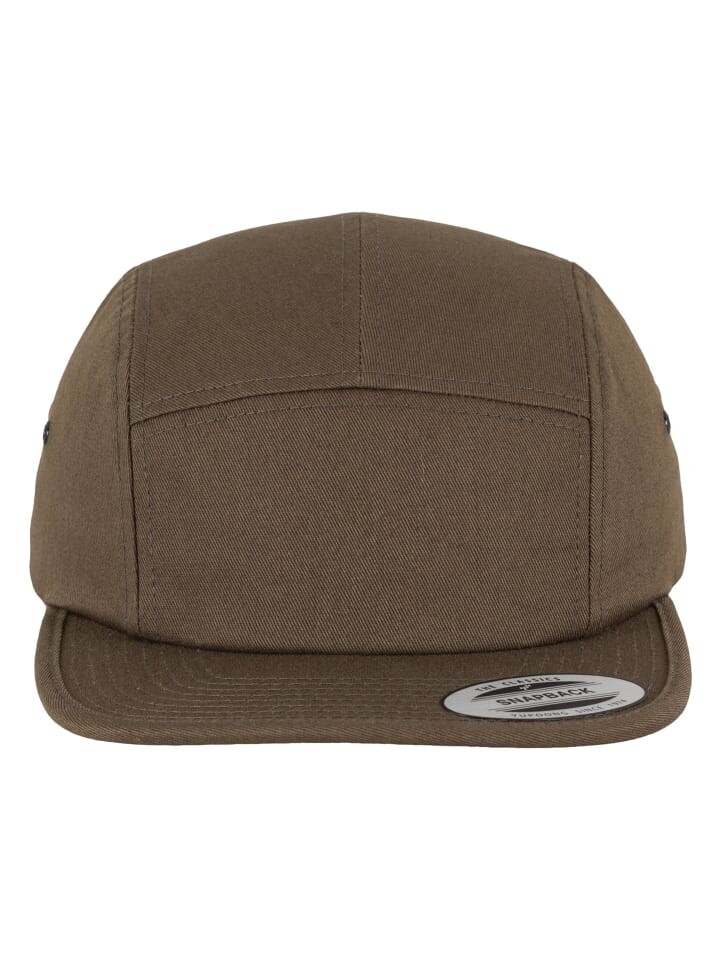 

Бейсболка Flexfit 5 Panel, оливковый