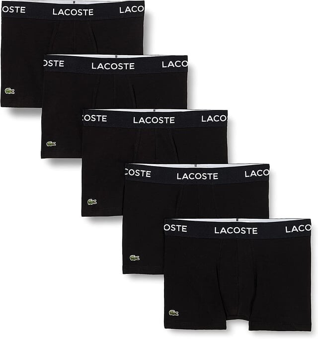 

Боксерские трусы Lacoste, черный