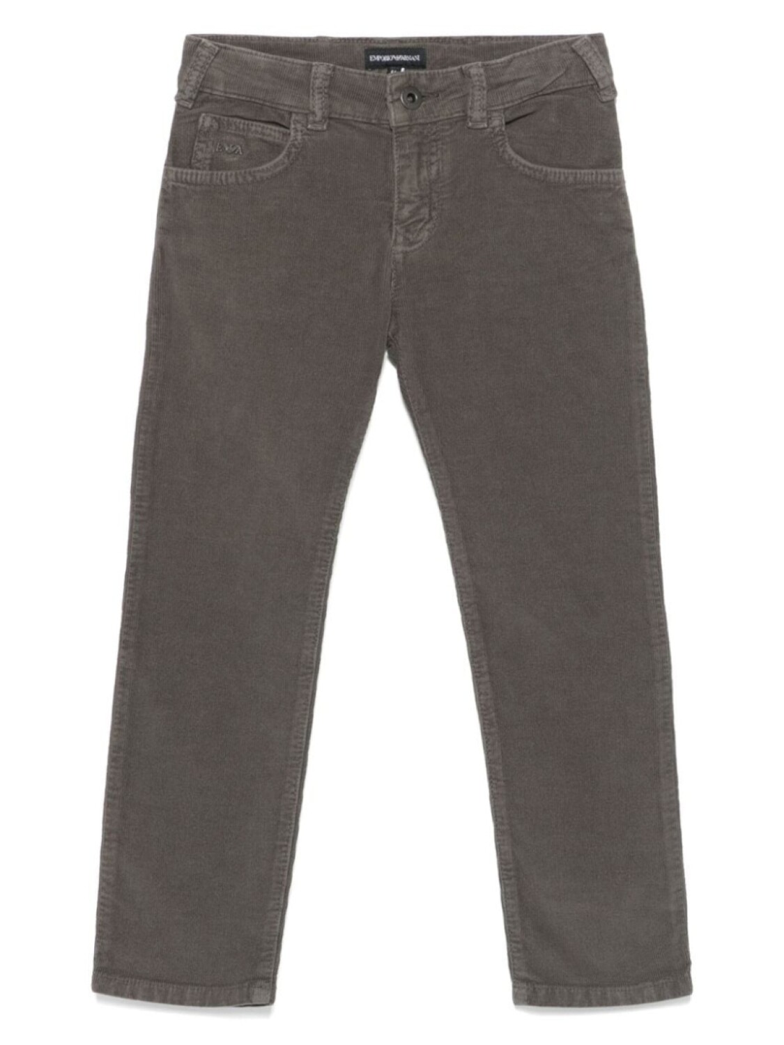 

Вельветовые брюки Emporio Armani Kids, зеленый